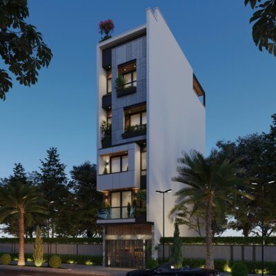 Thiết kế kiến trúc nhà phố DP House