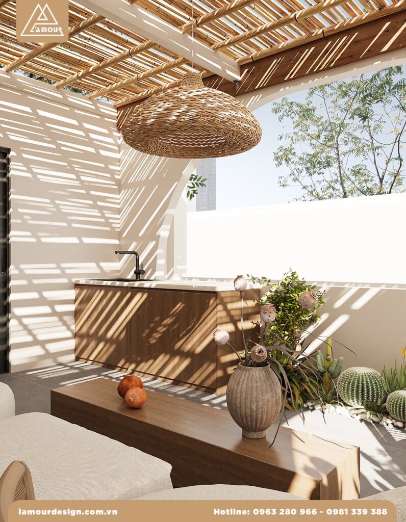 Thiết kế kiến trúc nhà phố DP House