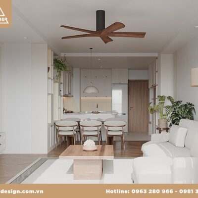 Thiết kế nội thất chung cư T10 Times City Minimalism