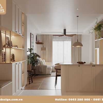 Thiết kế nội thất chung cư T10 Times City Minimalism