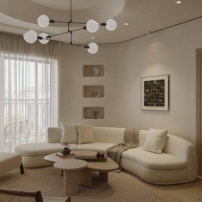 Thiết kế nội thất cottage chung cư Sky City