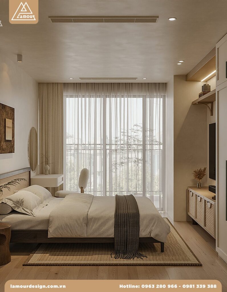 Thiết kế nội thất cottage chung cư Sky City