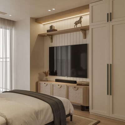 Thiết kế nội thất cottage chung cư Sky City