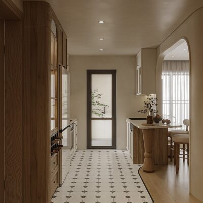 Thiết kế nội thất cottage chung cư Sky City