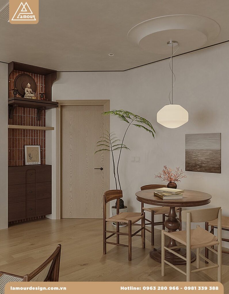 Thiết kế nội thất cottage chung cư Sky City