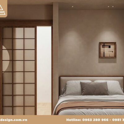 Thiết kế nội thất nhà phố Đà Lạt 4x11m