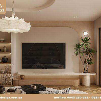 Thiết kế nội thất nhà phố Hải Phòng 5x15m