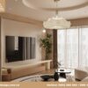 Thiết kế nội thất nhà phố Hải Phòng 5x15m
