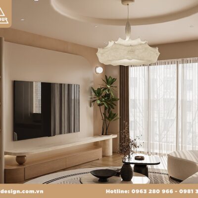 Thiết kế nội thất nhà phố Hải Phòng 5x15m