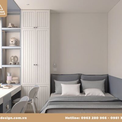 Thiết kế nội thất nhà phố Mỹ Đình 4x10m