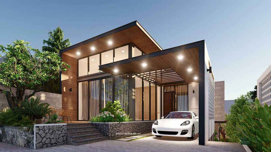 15 mẫu nhà phố 2 tầng đẹp, tiện nghi & tiết kiệm chi phí