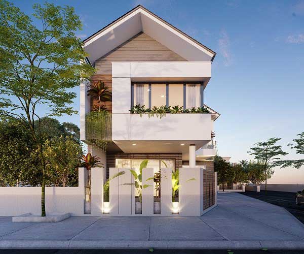 15 mẫu nhà phố 2 tầng đẹp, tiện nghi & tiết kiệm chi phí