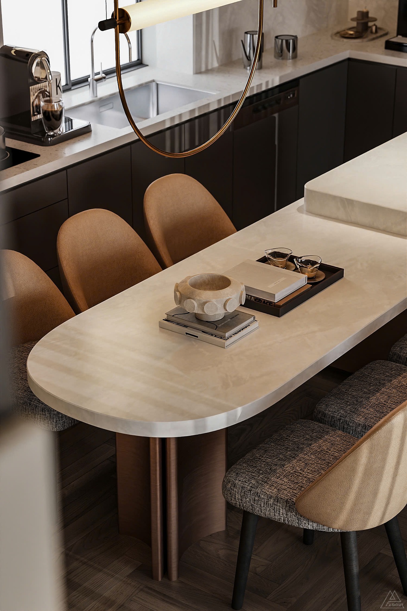 Thiết kế nội thất chung cư Sky Forest Ecopark hiện đại và giàu cảm xúc - Hình ảnh 9