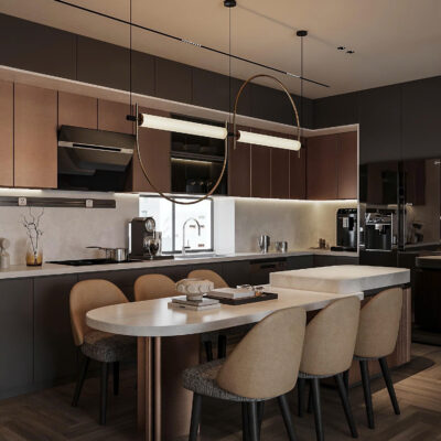 Thiết kế nội thất chung cư Sky Forest Ecopark hiện đại và giàu cảm xúc